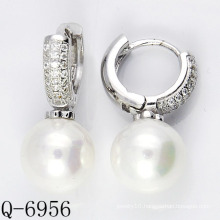 Latest Styles Cultured Pearl Earrings 925 Silver (Q-6956)